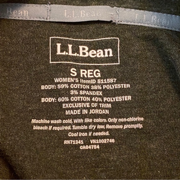L.L. Bean Green Sweater, size small regular - Picture 6 of 7